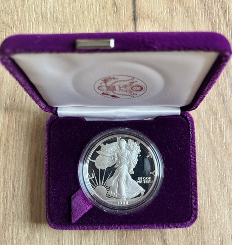 1988 silver american eagle - 1988-s,