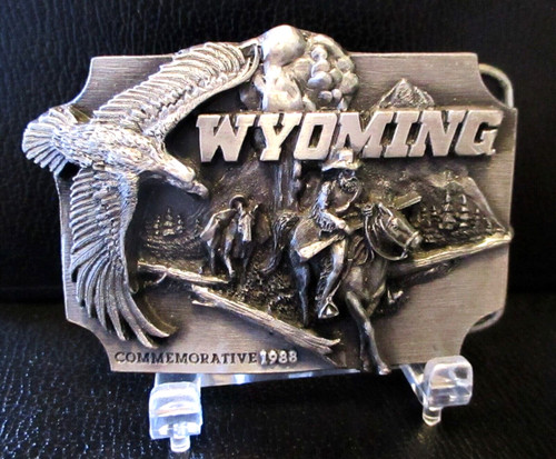 Fibbia cintura peltro wyoming - fibbia,