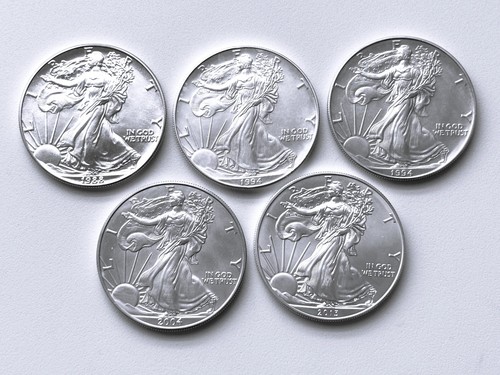 Lotto argento fine american - 5x,