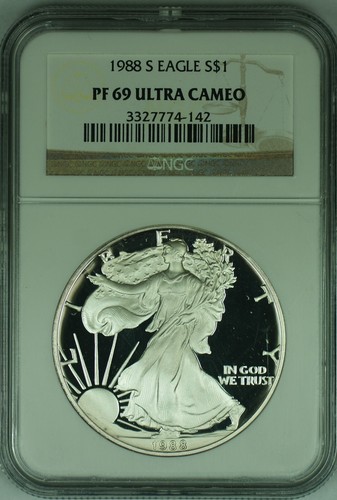 1988 american proof silver - proof,