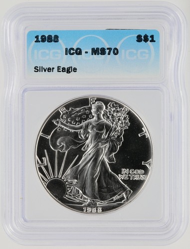 Silver eagle icg ms70 1 - eagle,