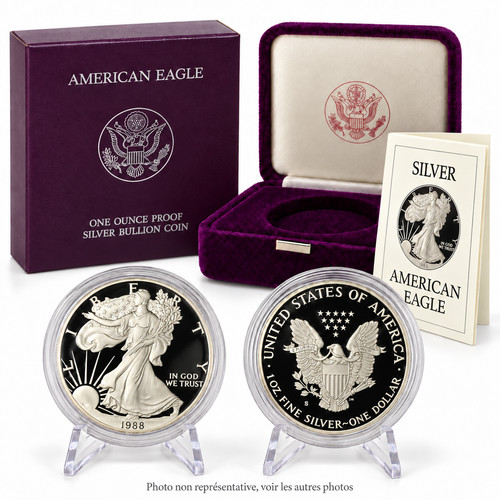 Usa 1988 american silver - usa,
