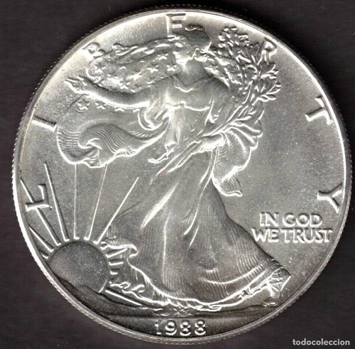 Moneda one dollar 1988 - moneda,